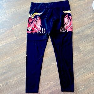 Killstar Gothic Baphomet Leggings